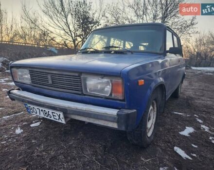 Синій ВАЗ 2105, об'ємом двигуна 1.45 л та пробігом 122 тис. км за 850 $, фото 1 на Automoto.ua
