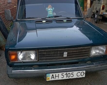 Зеленый ВАЗ 2105, объемом двигателя 1.6 л и пробегом 214 тыс. км за 1897 $, фото 1 на Automoto.ua