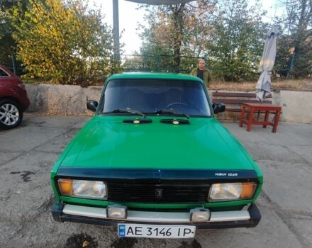 Зеленый ВАЗ 2105, объемом двигателя 1.2 л и пробегом 200 тыс. км за 700 $, фото 1 на Automoto.ua