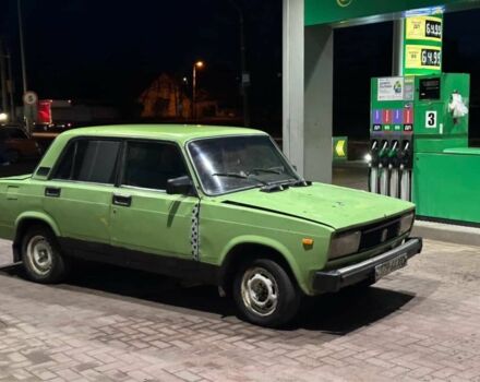Зеленый ВАЗ 2105, объемом двигателя 10 л и пробегом 1000 тыс. км за 650 $, фото 1 на Automoto.ua