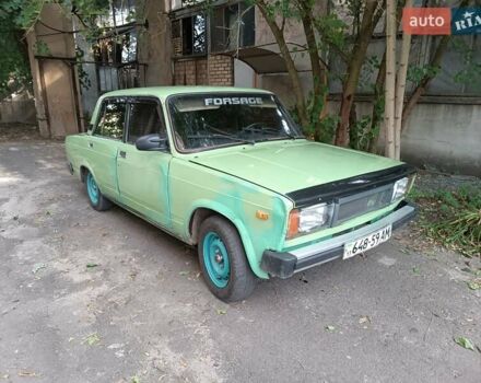 Зеленый ВАЗ 2105, объемом двигателя 0 л и пробегом 100 тыс. км за 593 $, фото 1 на Automoto.ua