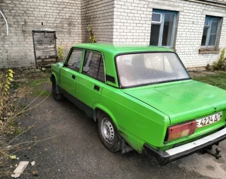 Зеленый ВАЗ 2105, объемом двигателя 1 л и пробегом 77 тыс. км за 300 $, фото 1 на Automoto.ua