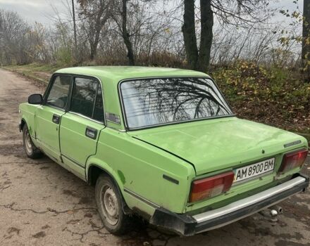 Зеленый ВАЗ 2105, объемом двигателя 1.5 л и пробегом 3 тыс. км за 322 $, фото 5 на Automoto.ua