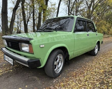 Зеленый ВАЗ 2105, объемом двигателя 1.2 л и пробегом 250 тыс. км за 1400 $, фото 3 на Automoto.ua