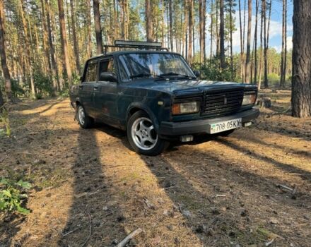 Зеленый ВАЗ 2105, объемом двигателя 1.3 л и пробегом 3 тыс. км за 500 $, фото 1 на Automoto.ua