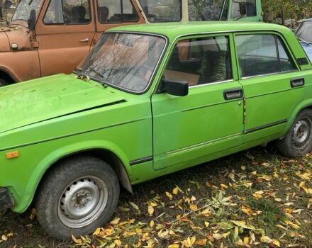 Зеленый ВАЗ 2105, объемом двигателя 1.5 л и пробегом 17 тыс. км за 621 $, фото 1 на Automoto.ua