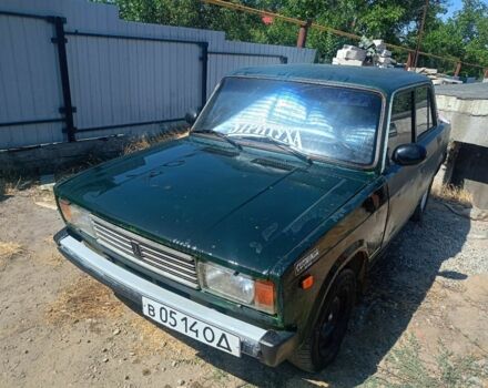 Зеленый ВАЗ 2105, объемом двигателя 1.5 л и пробегом 500 тыс. км за 450 $, фото 2 на Automoto.ua