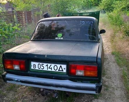 Зеленый ВАЗ 2105, объемом двигателя 1.5 л и пробегом 50 тыс. км за 510 $, фото 1 на Automoto.ua