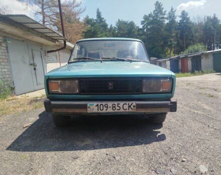 Зеленый ВАЗ 2105, объемом двигателя 1 л и пробегом 170 тыс. км за 450 $, фото 1 на Automoto.ua