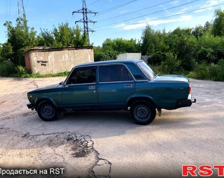 Зеленый ВАЗ 2105, объемом двигателя 1.5 л и пробегом 123 тыс. км за 550 $, фото 1 на Automoto.ua