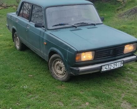 Зеленый ВАЗ 2105, объемом двигателя 0 л и пробегом 74 тыс. км за 480 $, фото 1 на Automoto.ua