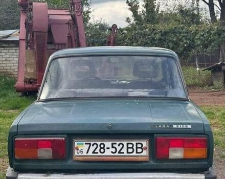 Зеленый ВАЗ 2105, объемом двигателя 1.5 л и пробегом 76 тыс. км за 600 $, фото 4 на Automoto.ua
