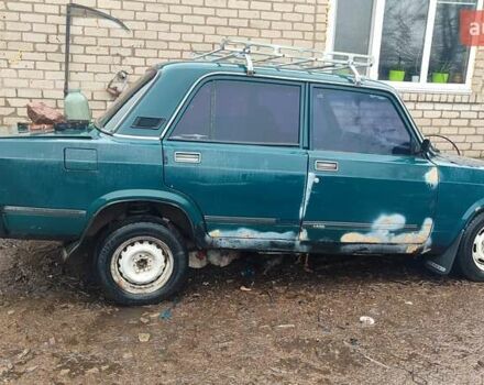 Зеленый ВАЗ 2105, объемом двигателя 1.3 л и пробегом 36 тыс. км за 377 $, фото 1 на Automoto.ua