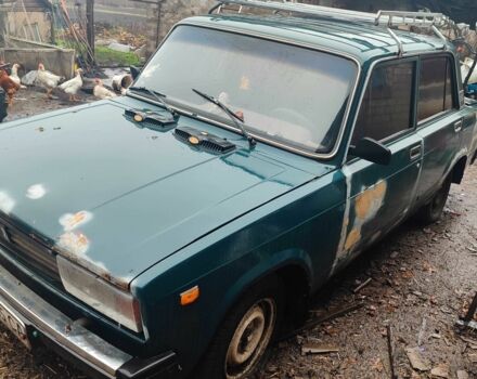 Зеленый ВАЗ 2105, объемом двигателя 1.3 л и пробегом 36 тыс. км за 378 $, фото 2 на Automoto.ua