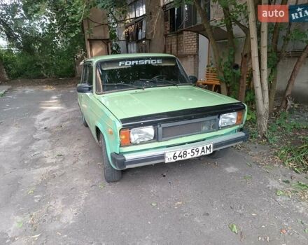 Зеленый ВАЗ 2105, объемом двигателя 0 л и пробегом 100 тыс. км за 593 $, фото 1 на Automoto.ua