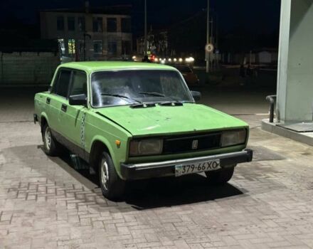Зеленый ВАЗ 2105, объемом двигателя 10 л и пробегом 1000 тыс. км за 650 $, фото 1 на Automoto.ua