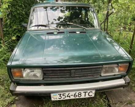 Зеленый ВАЗ 2105, объемом двигателя 1.3 л и пробегом 14 тыс. км за 400 $, фото 1 на Automoto.ua
