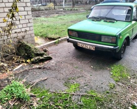 Зеленый ВАЗ 2105, объемом двигателя 1 л и пробегом 77 тыс. км за 300 $, фото 1 на Automoto.ua