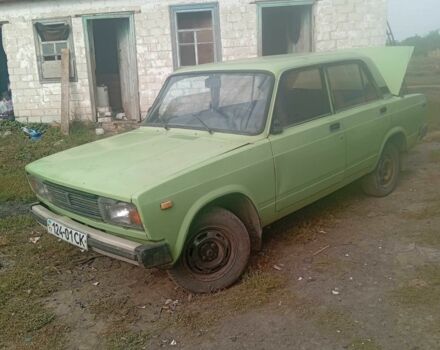Зеленый ВАЗ 2105, объемом двигателя 1 л и пробегом 2 тыс. км за 224 $, фото 1 на Automoto.ua