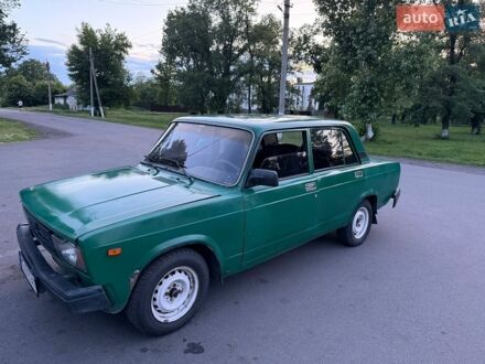 Зеленый ВАЗ 2105, объемом двигателя 1.2 л и пробегом 99 тыс. км за 1000 $, фото 1 на Automoto.ua