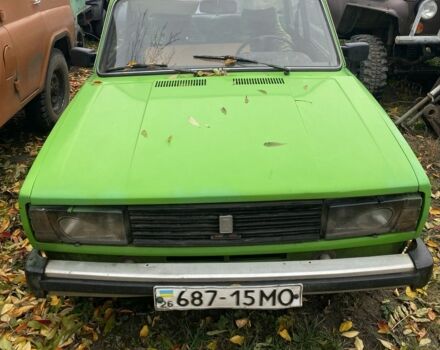 Зеленый ВАЗ 2105, объемом двигателя 1.5 л и пробегом 17 тыс. км за 621 $, фото 1 на Automoto.ua
