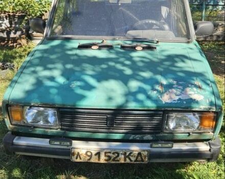 Зеленый ВАЗ 2105, объемом двигателя 1.2 л и пробегом 55 тыс. км за 238 $, фото 1 на Automoto.ua