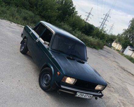 Зеленый ВАЗ 2105, объемом двигателя 1.3 л и пробегом 1 тыс. км за 800 $, фото 1 на Automoto.ua