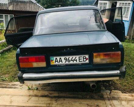 Зеленый ВАЗ 2105, объемом двигателя 1.3 л и пробегом 70 тыс. км за 550 $, фото 1 на Automoto.ua