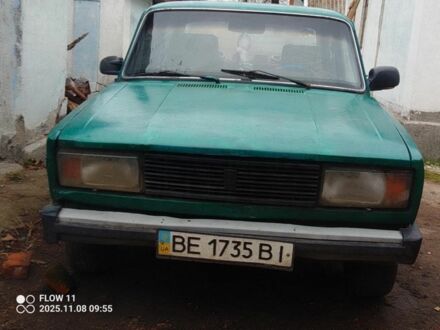 Зеленый ВАЗ 2105, объемом двигателя 1.5 л и пробегом 100 тыс. км за 617 $, фото 1 на Automoto.ua