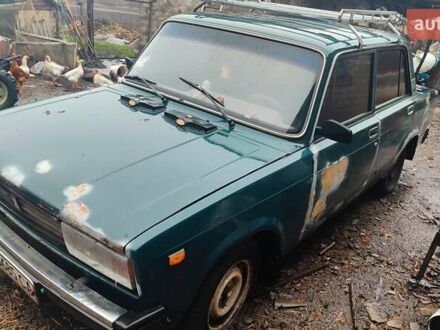 Зеленый ВАЗ 2105, объемом двигателя 1.3 л и пробегом 36 тыс. км за 377 $, фото 1 на Automoto.ua