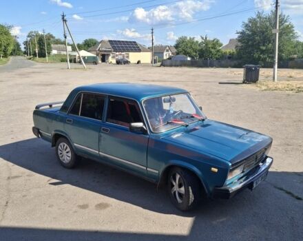Зеленый ВАЗ 2105, объемом двигателя 8 л и пробегом 36 тыс. км за 448 $, фото 1 на Automoto.ua