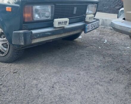 Зеленый ВАЗ 2105, объемом двигателя 1.5 л и пробегом 156 тыс. км за 1000 $, фото 1 на Automoto.ua