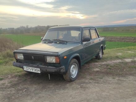 Зеленый ВАЗ 2105, объемом двигателя 1.3 л и пробегом 350 тыс. км за 454 $, фото 1 на Automoto.ua