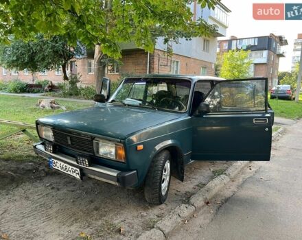 Зеленый ВАЗ 2105, объемом двигателя 1.45 л и пробегом 150 тыс. км за 650 $, фото 1 на Automoto.ua