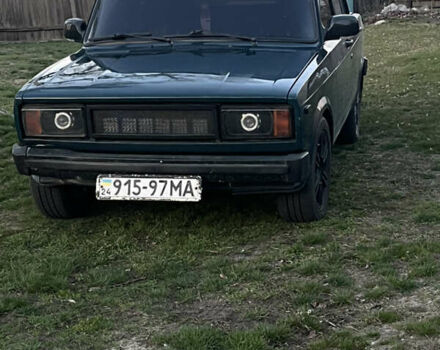 Зелений ВАЗ 2105, об'ємом двигуна 1.5 л та пробігом 130 тис. км за 1500 $, фото 1 на Automoto.ua