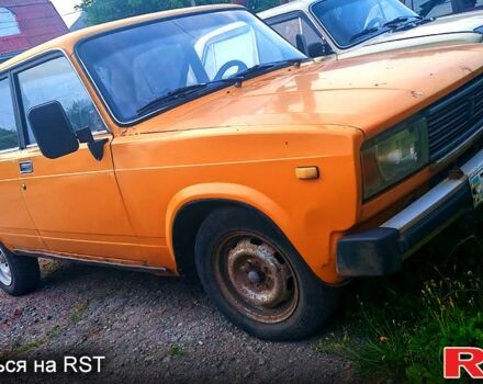 Оранжевый ВАЗ 2105, объемом двигателя 1.5 л и пробегом 76 тыс. км за 550 $, фото 1 на Automoto.ua