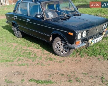 Черный ВАЗ 2106, объемом двигателя 1.3 л и пробегом 94 тыс. км за 800 $, фото 1 на Automoto.ua