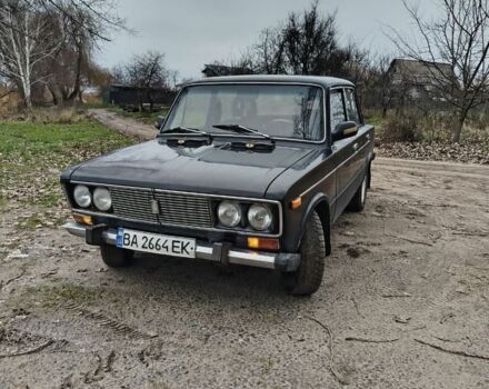 Черный ВАЗ 2106, объемом двигателя 1.3 л и пробегом 80 тыс. км за 568 $, фото 1 на Automoto.ua