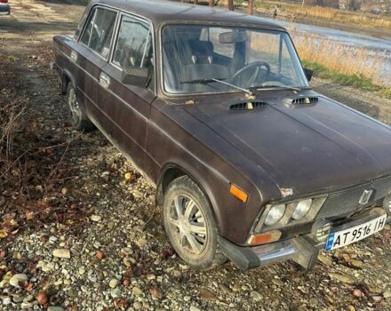 Коричневый ВАЗ 2106, объемом двигателя 1.3 л и пробегом 300 тыс. км за 500 $, фото 1 на Automoto.ua