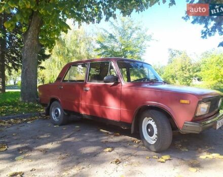 Красный ВАЗ 2106, объемом двигателя 1.6 л и пробегом 118 тыс. км за 600 $, фото 1 на Automoto.ua