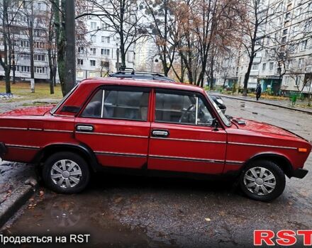 Красный ВАЗ 2106, объемом двигателя 1.3 л и пробегом 200 тыс. км за 1000 $, фото 1 на Automoto.ua
