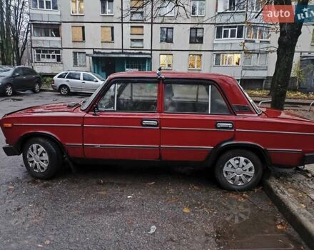 Красный ВАЗ 2106, объемом двигателя 1.3 л и пробегом 200 тыс. км за 1000 $, фото 1 на Automoto.ua