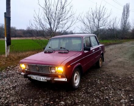 Красный ВАЗ 2106, объемом двигателя 1.5 л и пробегом 335 тыс. км за 600 $, фото 4 на Automoto.ua