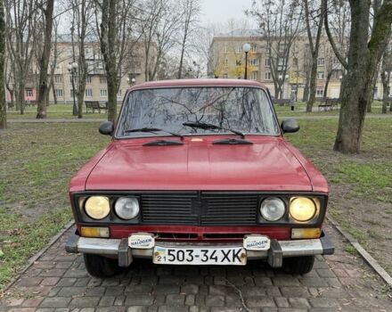 Красный ВАЗ 2106, объемом двигателя 1.6 л и пробегом 50 тыс. км за 450 $, фото 1 на Automoto.ua