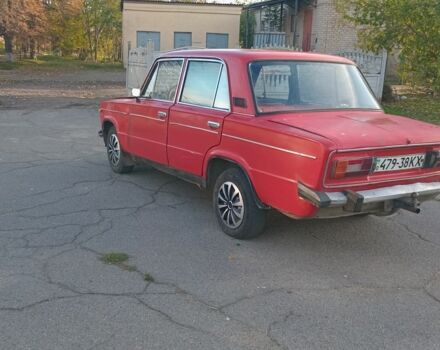 Красный ВАЗ 2106, объемом двигателя 1.6 л и пробегом 357 тыс. км за 490 $, фото 3 на Automoto.ua