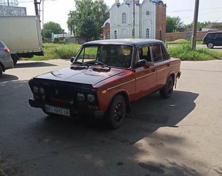Красный ВАЗ 2106, объемом двигателя 1.57 л и пробегом 100 тыс. км за 1400 $, фото 1 на Automoto.ua