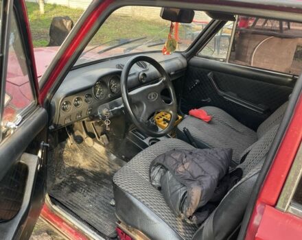 Красный ВАЗ 2106, объемом двигателя 1.6 л и пробегом 74 тыс. км за 1500 $, фото 6 на Automoto.ua