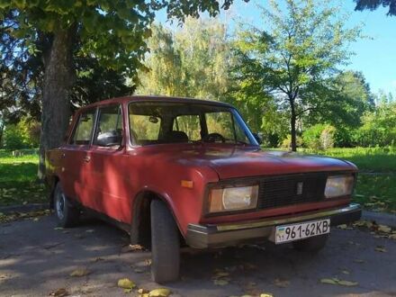 Красный ВАЗ 2106, объемом двигателя 1.6 л и пробегом 118 тыс. км за 600 $, фото 1 на Automoto.ua