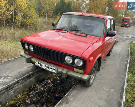 Красный ВАЗ 2106, объемом двигателя 1.7 л и пробегом 57 тыс. км за 750 $, фото 1 на Automoto.ua