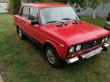 Красный ВАЗ 2106, объемом двигателя 1.6 л и пробегом 297 тыс. км за 750 $, фото 1 на Automoto.ua